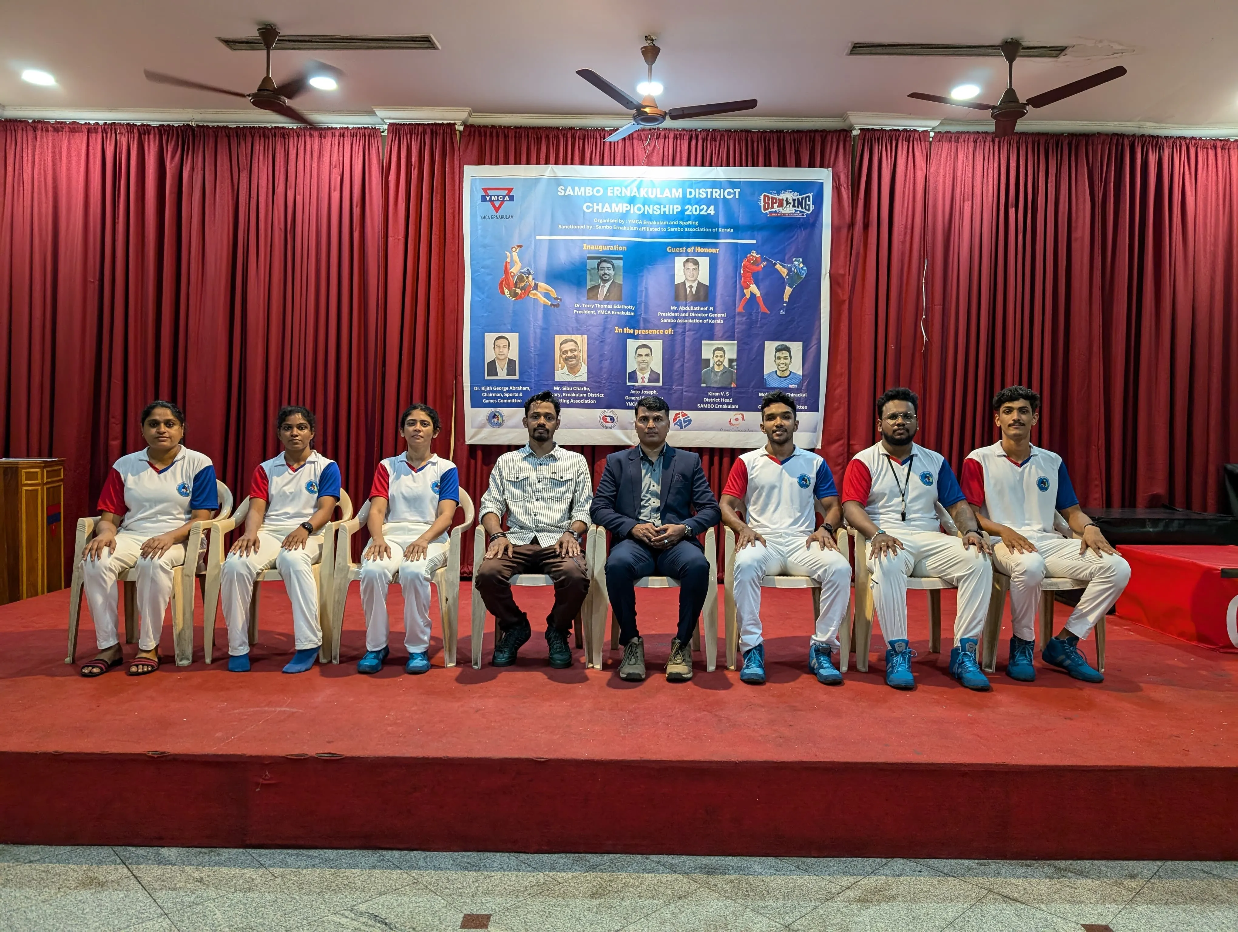 SAMBO grappling drill at Sparing Kochi